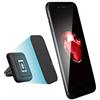 Mega Mounts Mega Mount - Supporto magnetico per auto, con 2 piastre metalliche, rotazione a 360° e adatto alle custodie, compatibile con tutti i telefoni come iPhone, Samsung, Google, Oneplus e altri