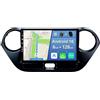 YUNTX [6GB+128GB] Android 15 Autoradio per Hyundai i10 2014-2019-[Incorporato Carplay/Android Auto/DSP/GPS]-9" IPS Touch Screen-Camera+MIC Incluso-DAB/Mirror Link/Bluetooth 5.0