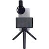 FLEXMAN Luce per Selfie con Lente Polarizzante CPL 52mm, Luminosità 2500K~9000K Illuminazione Regolabile a 120° Luce di Riempimento con Clip per Lente Polarizzata CPL Senza Fili