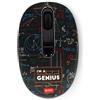 Legami - Mouse Wireless con Ricevitore USB Ultra Compatto, Tema Genius, 3 Opzioni di Velocità, Materiale ABS, Connessione Wireless fino a 10 m