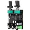 Jectse Modulo Scheda Mixer Segnale Stereo, 2-IN-1 OUT con Amplificatore per Cuffie, DC 5-12V, Interfaccia da 3,5 Mm per un Facile Mixaggio del Suono
