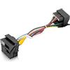 erisin LM-MQB-52P Adattatore MQB Quadlock Cavo Connettore da 40 Pin a 52 Pin per VW