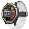 Blueshaweu Cinturino sportivo compatibile per Amazfit Cheetah Pro,cinturino regolabile con magnetica in silicone per Amazfit Cheetah Pro/Cheetah/GTR 47mm / GTR 2 / GTR 3 Smartwatch