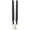 Elprico Scheda Wireless WiFi 6 Dual Band con 2 Antenne, velocità 2,4 Gbps, BT5.1, Compatibile con Schede Madri, Protocollo M.2 CNVI