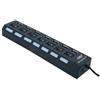 prodigital USB 7 PORTE CON INTERRUTTORE SINGOLI PER OGNI PORTA - Duplicatore PRESA MULTIPLA USB