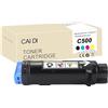 OGOUGUAN CAIDI Cartuccia Toner Compatibile Xerox C500 C505 Serie Ciano 2400 Pagine per Stampanti Laser Colore Xerox VersaLink C500 C505(1xCiano)