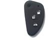 Lage [Portachiave] Guscio Cover Chiave Telecomando in silicone per Modelli Auto Alfa Romeo 3 tasti (vedere compatibilità nelle foto) 145 146 147 156 159 164 166 GT GTA Spider Brera Mito
