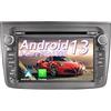 AneQu Autoradio per Alfa Romeo Mito con Carplay Android 13, Autoradio romeo mito 2008-2019 1DIN Stereo 7 inch 8-Core 128 Go ROM 8 Go sostegno DVD/4G/NAVI/GPS/WiFi/BT/Radio/TPMS/FM/USB/DAB