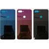 Generic Vetro posteriore compatibile per Xiaomi Mi 8 Lite modello M1808D2TG - Copribatteria posteriore per sportello posteriore della batteria, parte di ricambio (nero)