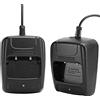 Tbest 2 Pz Walkie Talkie per BF666S/BF777S/BF888S Caricatore USB Caricabatteria con Indicatore di Carica, CB e Radio Bidirezionali Comunicazione Radio