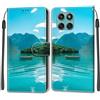 KENHONER Custodia per Motorola Edge 60 Fusion/Edge 60, Barca