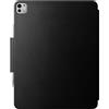 NOMAD Modern Leather Folio | per iPad Pro | Custodia in vera pelle con cornice in fibra di vetro | adatta per iPad Pro 13 M4 (2024) | Black