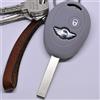 mt key Cover morbida Custodia protettiva Chiave per auto MINI COOPER Coupé cabriolet Clubman/Colore grigio