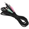 Annadue Cavo per Cuffie da Gioco Cavo per PC da 3,5 Mm Filo di Rame OFC per PC 373D GSP350 GSP500 GSP600 G4ME ONE GAME ZERO ecc.