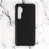 Shantime Custodia in TPU Compatibile con Xiaomi Mi Note 10 Lite, Cover Protettiva Morbida e Antiurto con Ritagli Precisi e Design Sottile Antigraffio (Nero)