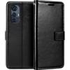 Shantime Custodia Portafoglio in Pelle PU Compatibile con Cubot Max 5, Cover con Chiusura Magnetica, Tasche per Carte e Funzione Stand (Nero)