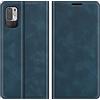 Fertuo Cover per POCO M3 Pro/Xiaomi Redmi Note 10 5G, Custodia a Libro in Pelle Flip Case Portafoglio con Porta Carte, Chiusura Magnetica [Interna in Silicone Morbido] Cover per POCO M3 Pro, Blu