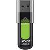 Lexar JumpDrive S57 unità Flash USB 256 GB USB Tipo A 3.2 Gen 1 (3.1 Gen 1) Nero, Verde JumpDrive S57, 256 GB, USB Tipo A, 3.2 Gen 1 (3.1 Gen 1), 150 MB/s, Lamina di Scorrimento, Nero, Verde
