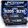 PcStore 2x Toner Compatibili Nero per Xerox B205 B210 B215 | Alta Capacità 3000 Pagine Cad. | Compatibile con B205MFP B215MFP B215DNI B205NI B210DNI