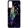 Mixroom - Cover Custodia Back case In TPU Silicone Morbida Per Realme 8 5G / Narzo 30 5G Fantasia Piuma Rondini Infito M753