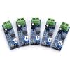 Denash Moduli amplificatori Audio, 5 Pezzi 200 Volte guadagna Scheda Audio Chip LM386 5V-12V