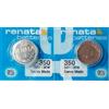 Best Price Square 2 batterie a bottone 350 ossido d'argento 1,55 V 105 mAh Renata