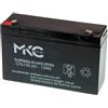 Melchioni - MKC Melchioni Batteria al Piombo 6 Volt 12 Ampere