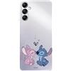 LA CASA DE LAS CARCASAS Cover per Samsung Galaxy A14 5G ufficiale Disney Angel & Stitch Bacio per proteggere il tuo cellulare Cover per Huawei in silicone trasparente flessibile con licenza ufficiale di Lilo & Stitch