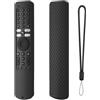 Generic Custodia Protettiva per Telecomando per Xiaomi XMRM-ML,Copertura Protettiva in Silicone Anti-scivolo Anti-goccia con Cordino per Xiaomi XMRM-ML Accessori per Telecomando (Nero)