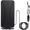 Wrtysully Antenna TV Digitale 4K HD DVB-T2 Antenna TV per Interni Ed Esterni Ripetitore di Segnale 1080P Antenna TV DVB-T2 Antenna TV HD A Terrestre