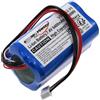 akku-net Batteria per altoparlante Marshall Kilburn II V2, 7,4 V, agli ioni di litio