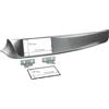 IPNOSIS Kit Fissaggio per Autoradio 2DIN Mascherina per Alfa Romeo Giulietta 2010-2013 Colore Silver