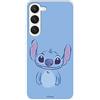 LA CASA DE LAS CARCASAS Cover per Samsung Galaxy S23 ufficiale Disney Stitch blu per proteggere il tuo telefono cellulare Custodia flessibile in silicone con licenza ufficiale di Lilo & Stitch