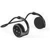SHUGWA Cuffie Cancellazione Rumore Cuffie Lettore MP3 bluetooth Cuffie FM Comfort On-Ear Slot Per Scheda TF Sport Auricolari Con Microfono Cuffie Bluetooth(Black)