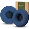 Geekria Cuscinetti auricolari di ricambio in tessuto a rete comfort per cuffie JBL JR300, JR300BT, T450BT, T500BT, Tune 500, Tune 500BT, Tune 510BT, Tune 520BT, colore blu