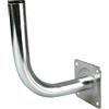 Wessper Supporto a Parete 20 in Acciaio per Antenna Parabolica