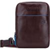 PIQUADRO BORSELLO PORTA IPAD MINI PORTA AIRTAG CONNEQU BLUE SQUARE