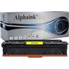 alphaink Toner Compatibili con HP 203A CF542A per HP Color Laserjet Pro MFP M281fdw M281fdn M280nw M281cdw HP M254dw M254nw M254dn M281 M254 M280 (1 Giallo)