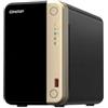 QNAP TS-264-8G-US Hochleistungs-Desktop-NAS mit Intel Celeron Quad-Core-Prozessor, M.2 PCIe Slots und Dual 2,5 GbE (2,5 G/1 G/100 M) Netzwerkverbindung (Diskless)