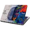 newplenty 39,6 cm laptop notebook Skin cover adesiva Decal adatta 33,8 cm 35,6 cm 39,1 cm 39,6 cm HP Dell Lenovo Apple Mac Asus Acer (comprende 2 cinturino Pad included) NEK1215-7546