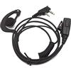 Generico EP-0403K2 MICRO-AURICOLARE CON SUPPORTO PER KENWOOD/WOUXUN/POLMAR/BAOFENG