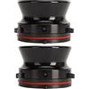 VBESTLIFE 1 Paio di Adattatori per Hub NAB, Dispositivo di Caricamento Universale da 10 Pollici, per Studer ReVox Akai Teac (Nero)