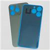 Generico SCOCCA POSTERIORE TELAIO COMPATIBILE PER IPHONE 13 PRO BACK COVER VETRO (VERDE)