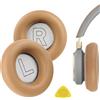 Geekria Cuscinetti auricolari di ricambio per Bang & Olufsen Beoplay H9, H7 (Non compatibili con H9 3ª gen, h9i) Cuffie, cuscinetti per le orecchie, parti di riparazione (Marrone)