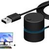 Generic Controllo Del Volume USB PC - Controller Multimedia Con Funzione Di Disattivazione In Un Pulsante Di Regolazione In Metallo Con Cavo Di Estensione | Plug & Play Per Computer, Laptop E