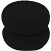 Hasaller Cuscinetti di ricambio in memory foam per cuffie per KOSS Porta Pro KSC75, per un ascolto confortevole (nero)
