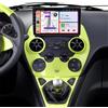 PLKEQS Autoradio Android 15 4 64G per F-ORD KA 2008-2014, Schermo Touch 2 DIN da 9 Pollici/Carplay Wireless, Android Auto, GPS Navi, Bluetooth BT, SWC, Telecamera di Retromarcia,Y1