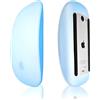 UQY Custodia in silicone per Apple Magic Mouse 1 e 2, a prova di caduta, antipolvere, custodia ultra sottile (blu)