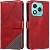 XINNI Cover per Honor 400 Lite Custodia | Cellulare Libro Antiurto Flip Pelle PU/TPU