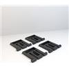 Generico Piedini Tastiera Compatibile con Logitech mk250 Ricambi PC Laptop Supporti Tastiera